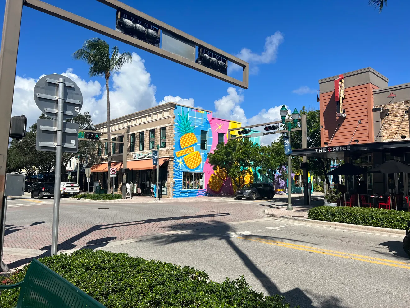 West Palm Beach commercial roof service area