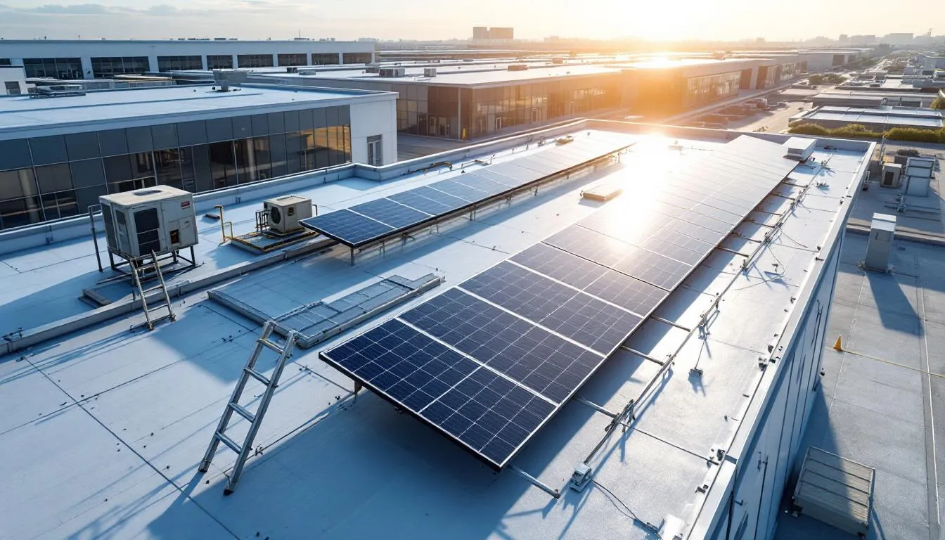 Industrial Flex Space Roofing in West Palm Beach