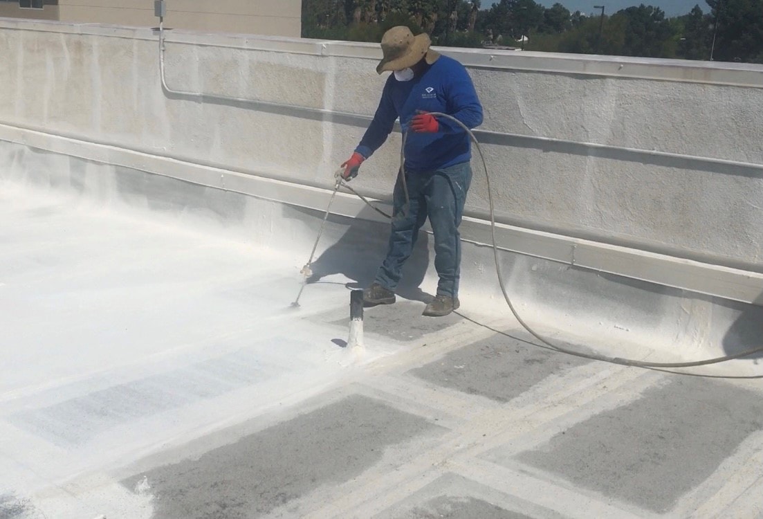 Acrylic Roof Coatings commercial roofing image
