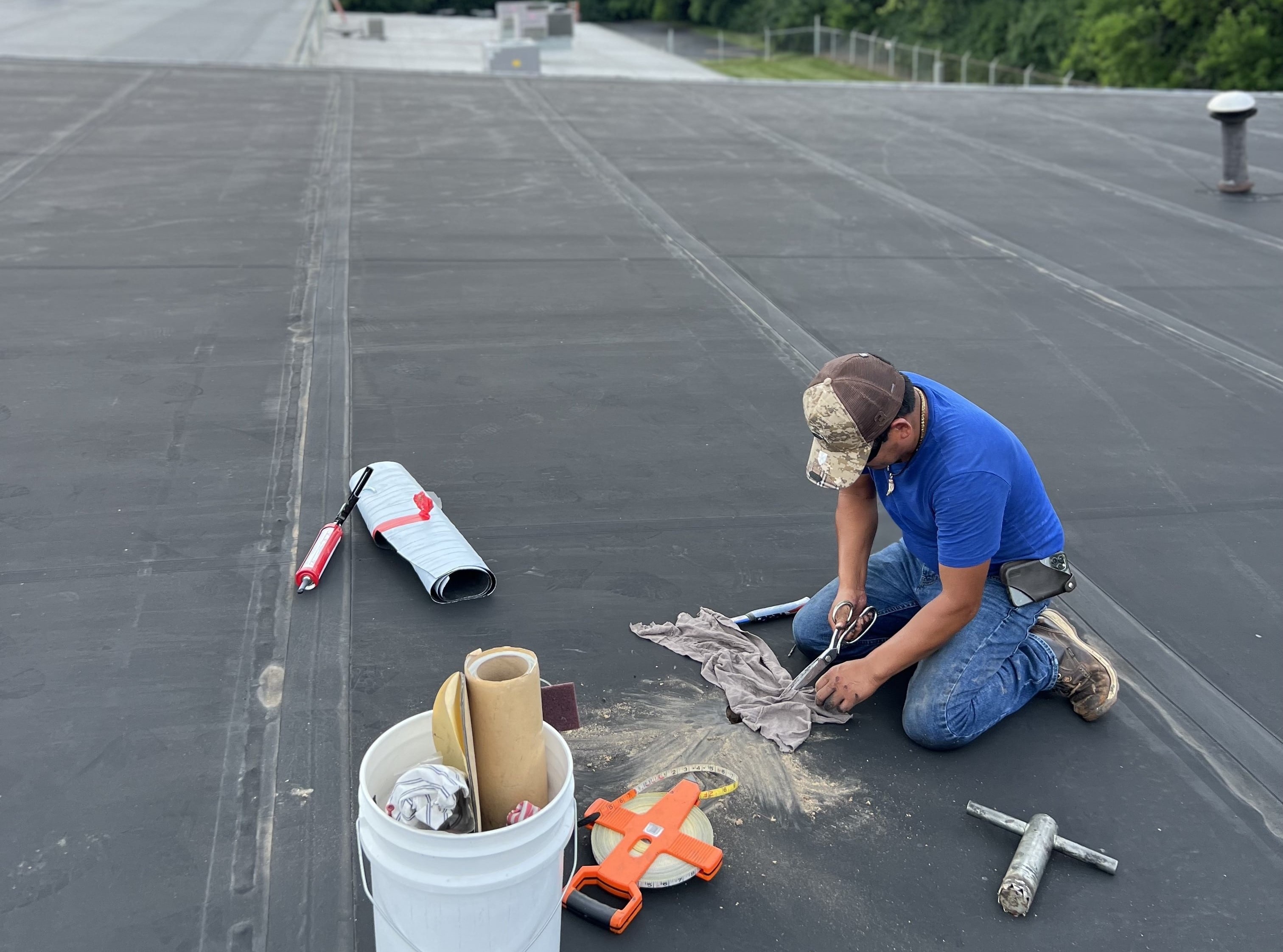 Commercial Roof Preventive Maintenance Program commercial roofing image